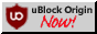 a button for uBlock Origin ad blocker